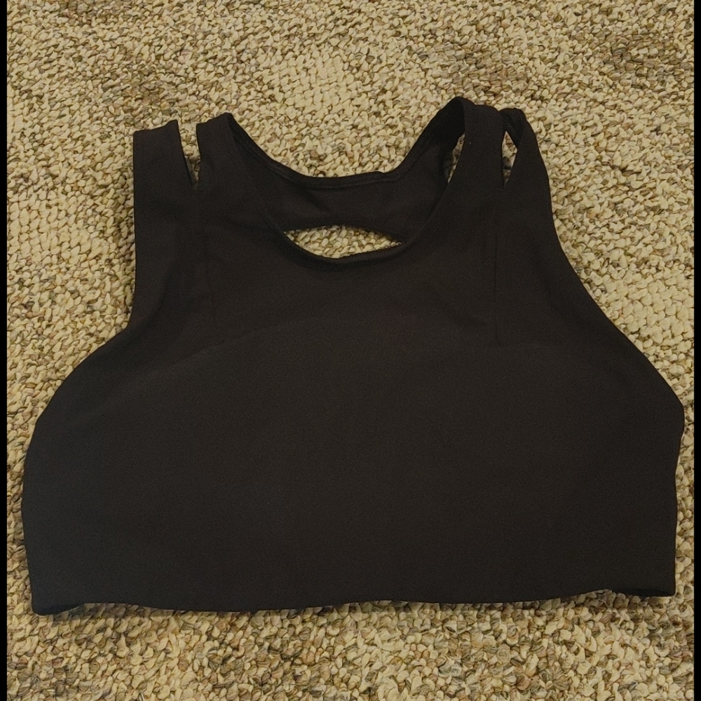 NWOT Strong front bra medium support black (8)